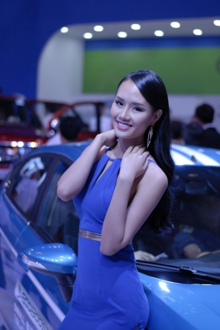 Mẫu tại Motoshow 2015