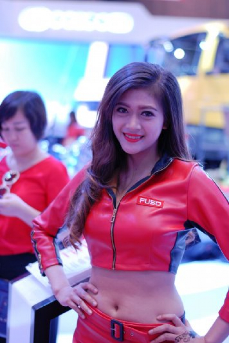 Mẫu tại Motoshow 2015