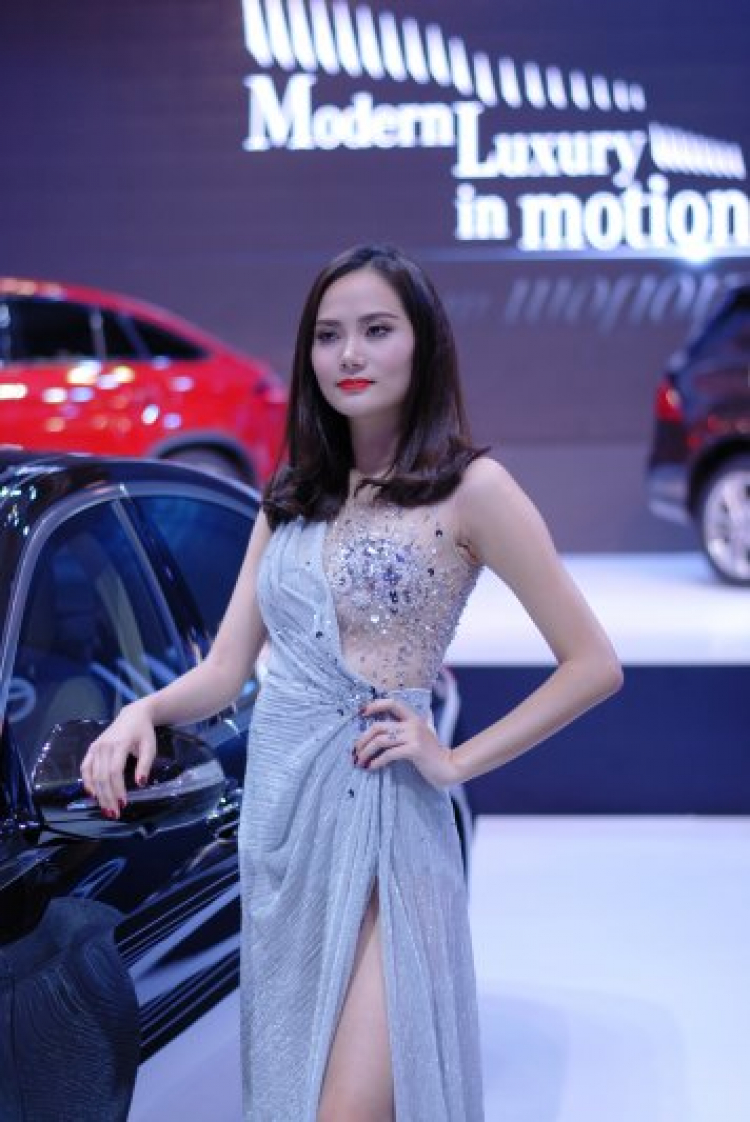 Mẫu tại Motoshow 2015