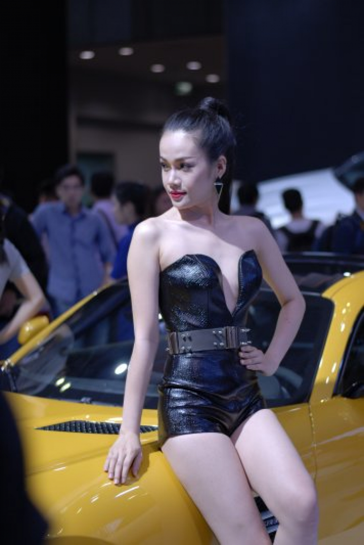 Mẫu tại Motoshow 2015