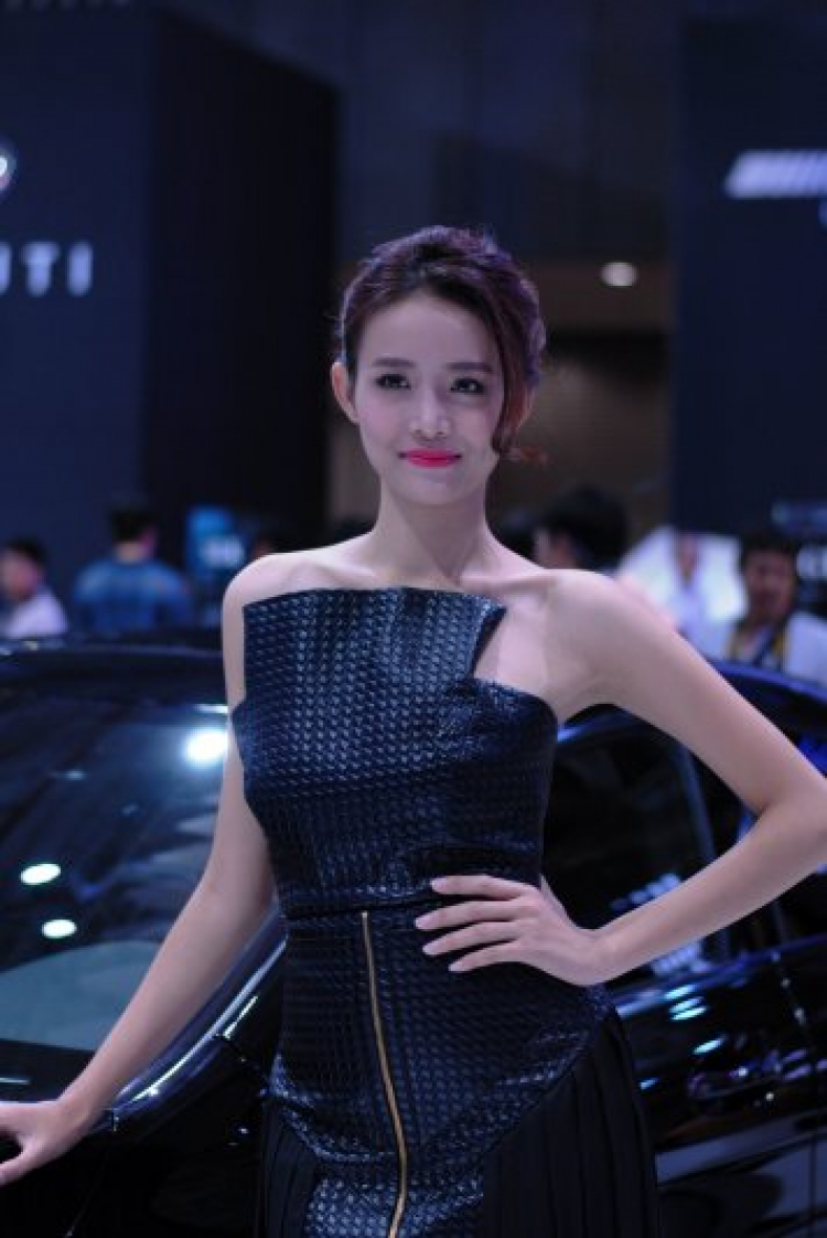 Mẫu tại Motoshow 2015