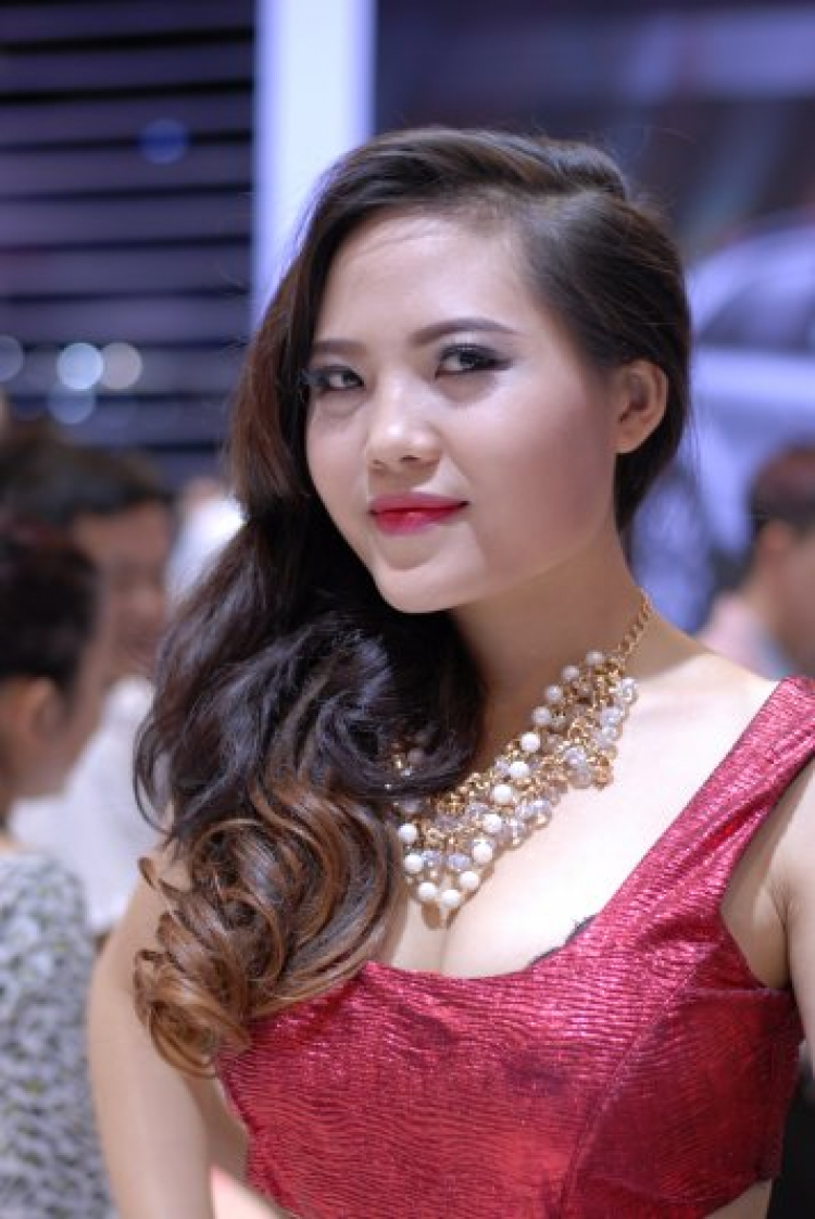 Mẫu tại Motoshow 2015