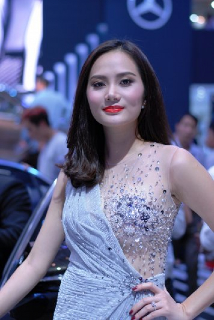 Mẫu tại Motoshow 2015