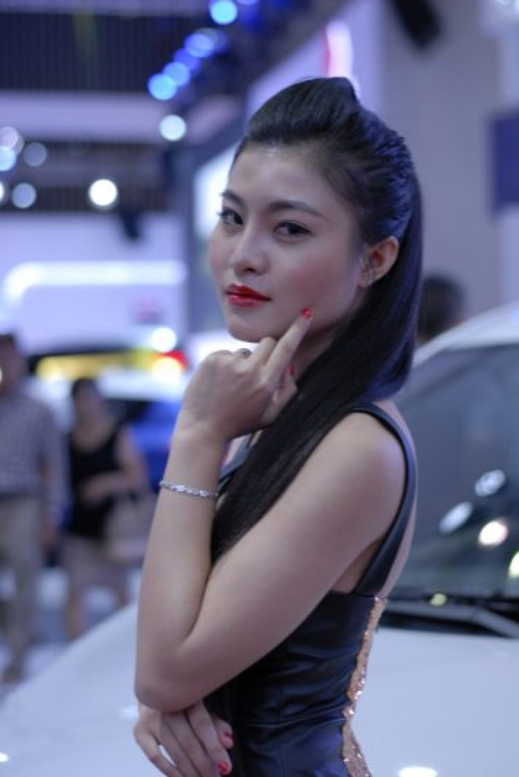 Mẫu tại Motoshow 2015