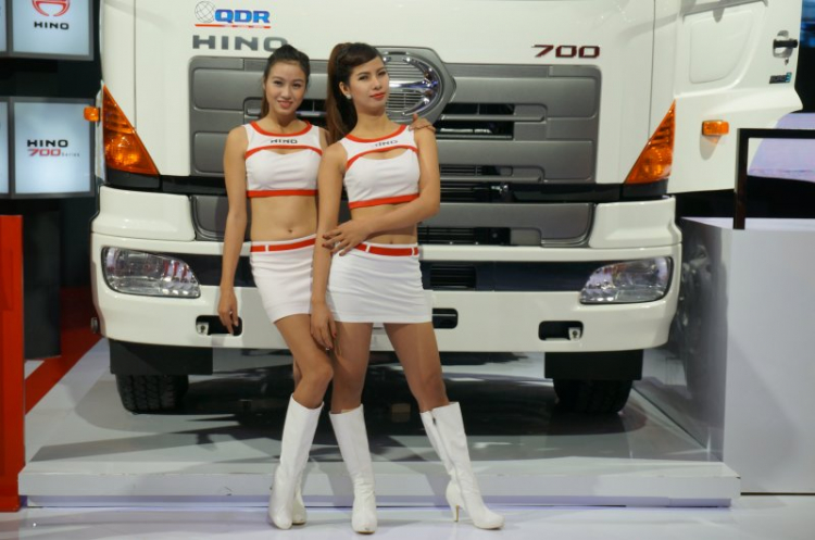 Mẫu tại Motoshow 2015