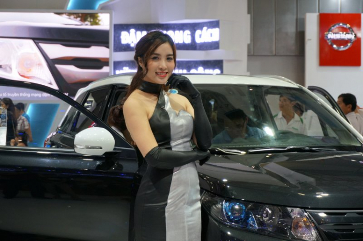 Mẫu tại Motoshow 2015