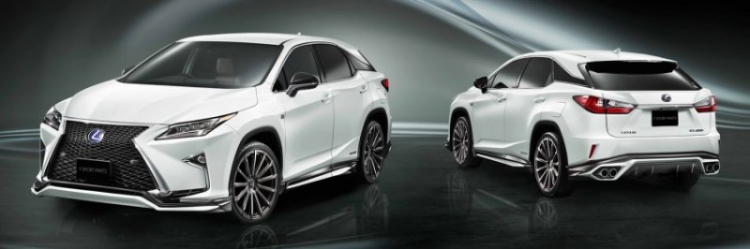 Lexus ra mắt gói trang bị TRD Bodykit cho RX mới