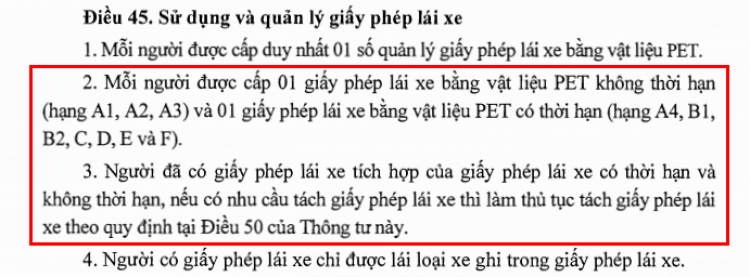 Bằng lái ô tô và xe máy sẽ được tách riêng...Dư xiền ^^ Bằng lái ô tô và xe máy sẽ được tách riêng...Dư xiền ^^
