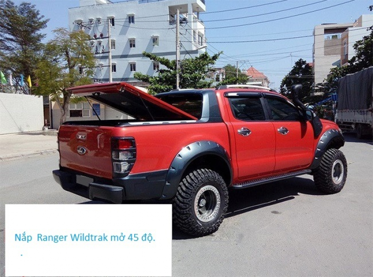 Nắp thùng Ford Ranger 2016 Wildtrak 3.2