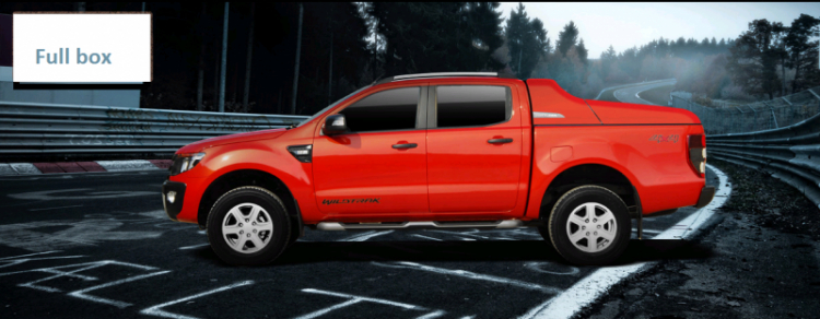 Nắp thùng Ford Ranger 2016 Wildtrak 3.2