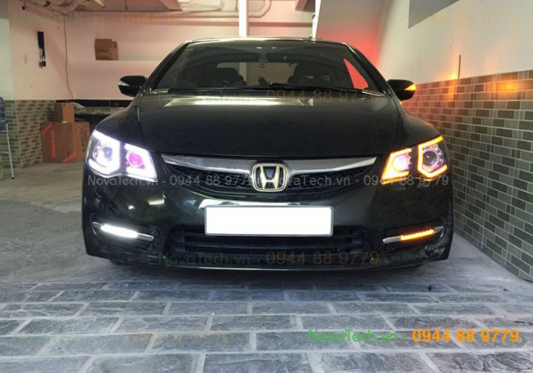 Hình ảnh xe ô tô độ LED Bi Beam, Bi LED, Bi Xenon Philips, Osram siêu sáng, độ Mí LED, Angel Eyes Hình ảnh xe ô tô độ LED Bi Beam, Bi LED, Bi Xenon Philips, Osram siêu sáng, độ Mí LED, Angel Eyes