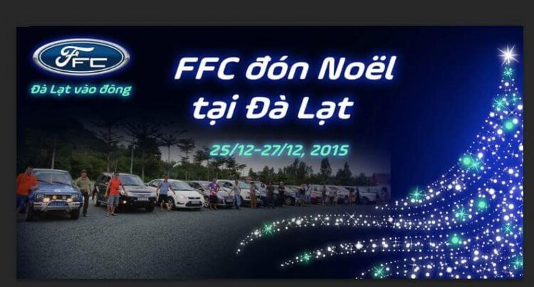 {CARAVAN}: Đà Lạt vào đông - FFC đón Noel 2015 tại Đà Lạt (25, 26, 27/12/2015)