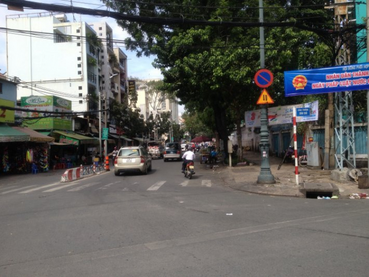 Lỗi sai làn trên đường lý chính thắng
