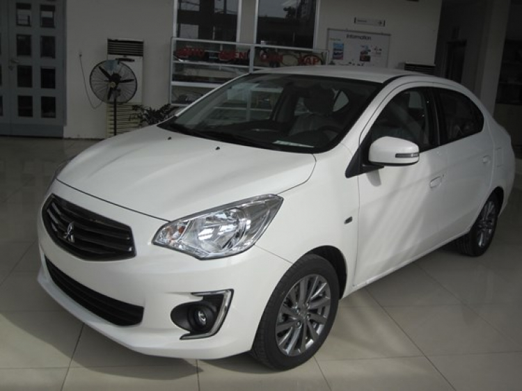 Mitsubishi Attrage: hấp dẫn từ bên trong Mitsubishi Attrage: hấp dẫn từ bên trong