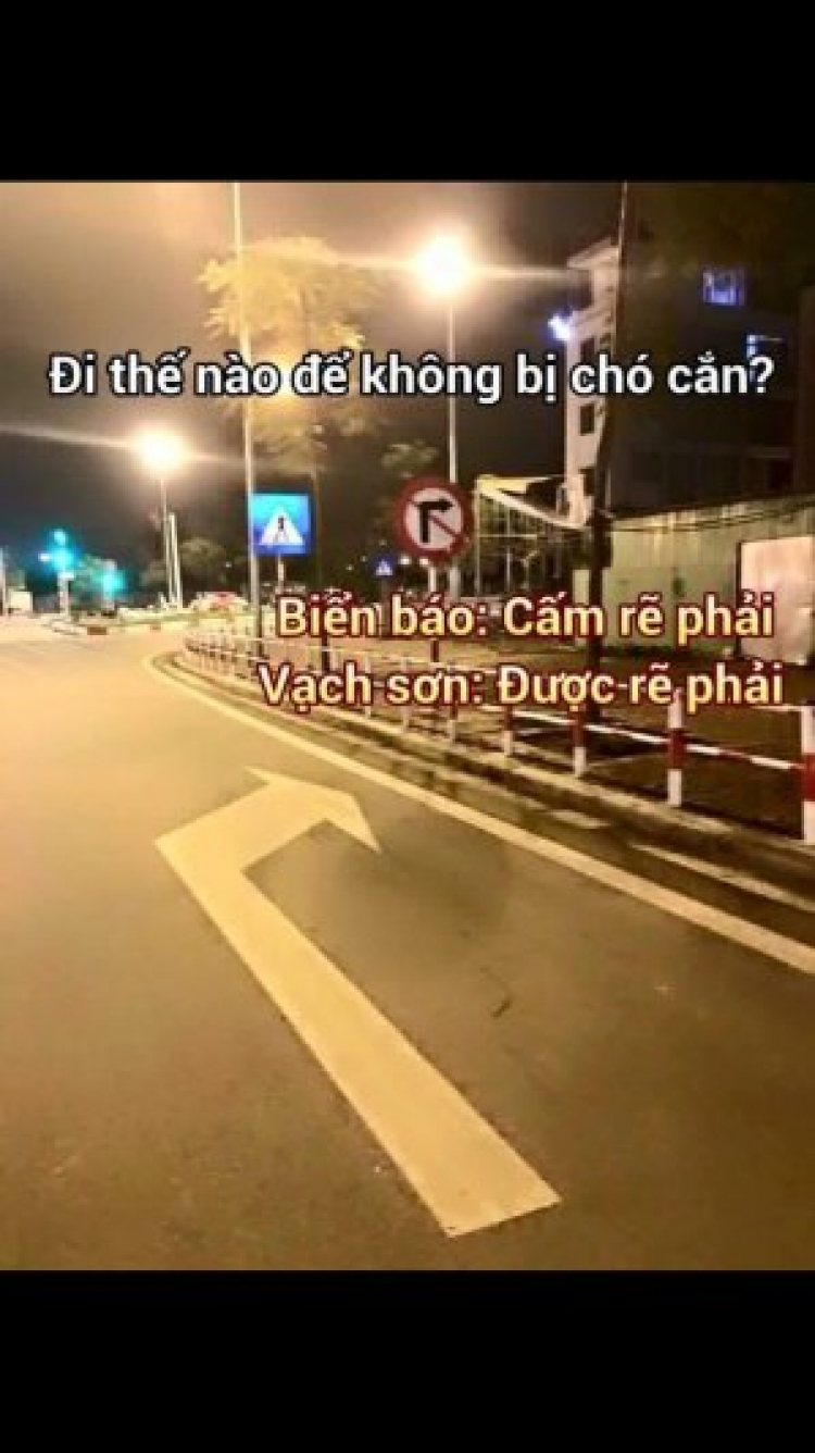 Lỗi sai làn trên đường lý chính thắng