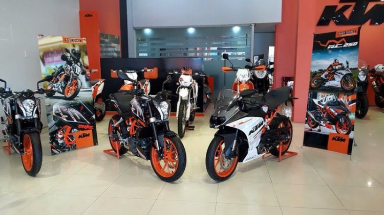 KTM RC250 và 250 Duke ra mắt tại Việt Nam