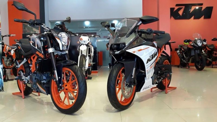 KTM RC250 và 250 Duke ra mắt tại Việt Nam