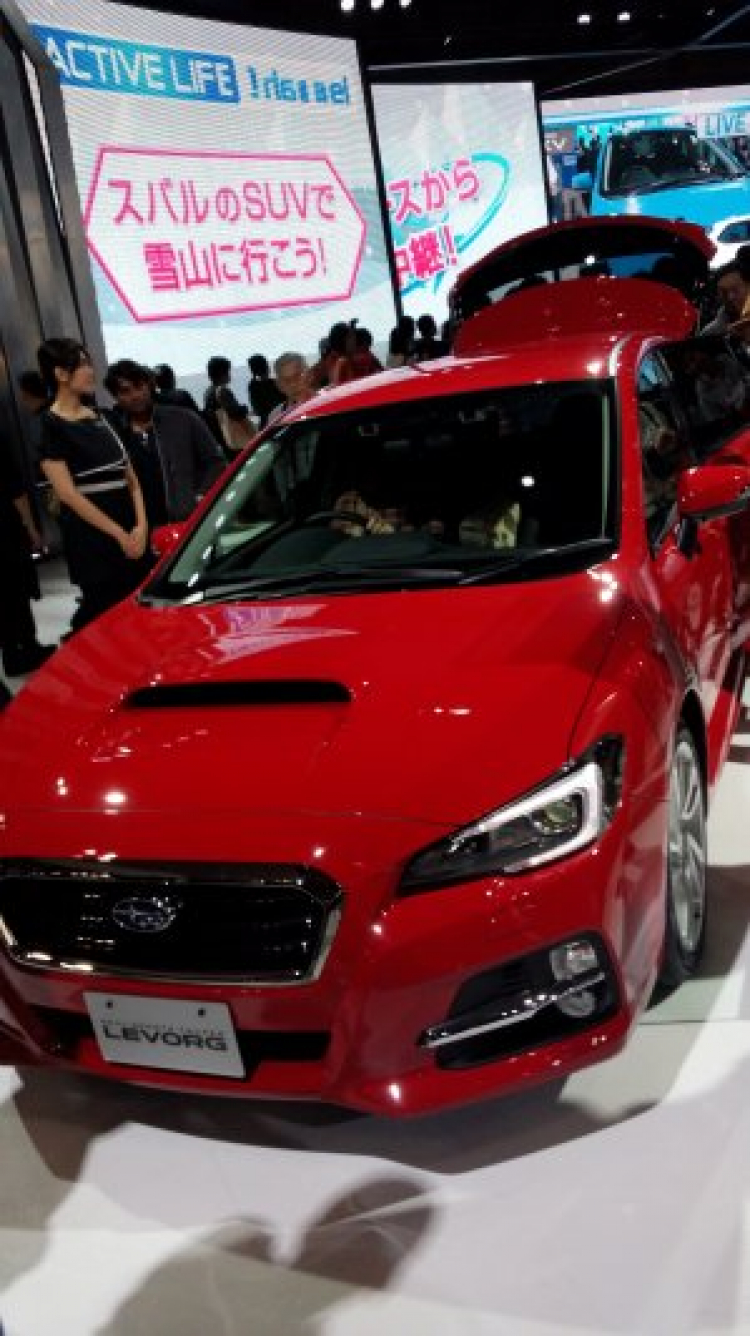 Subaru Levorg có giá 1,397 tỷ đồng tại Việt Nam