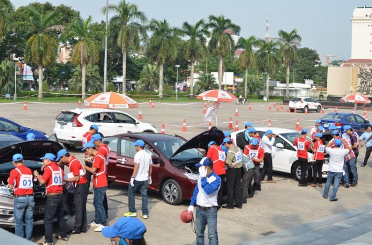 Honda Việt Nam đẩy mạnh hoạt động đào tạo lái xe an toàn 2015 Honda Việt Nam đẩy mạnh hoạt động đào tạo lái xe an toàn 2015
