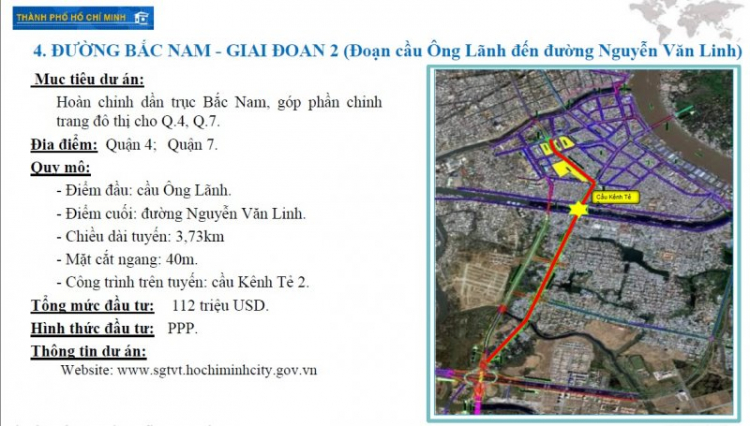 Cầu Kênh Tẻ - bò miên man mỗi sáng