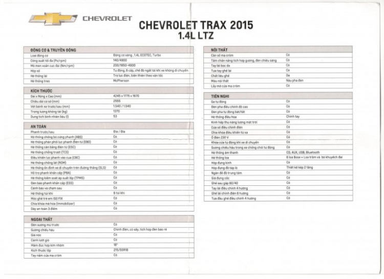 Chevrolet Cruze 2016 Korea khá hấp dẫn