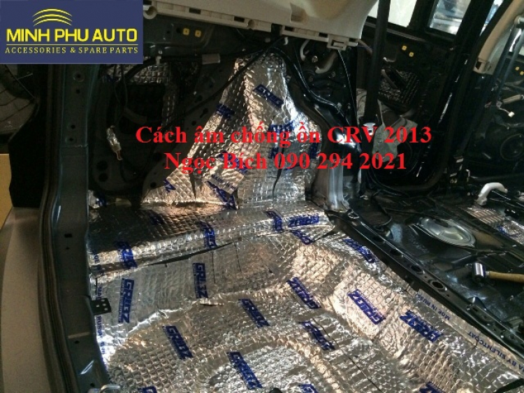 Độ cách âm cho CRV. Độ cách âm cho CRV.
