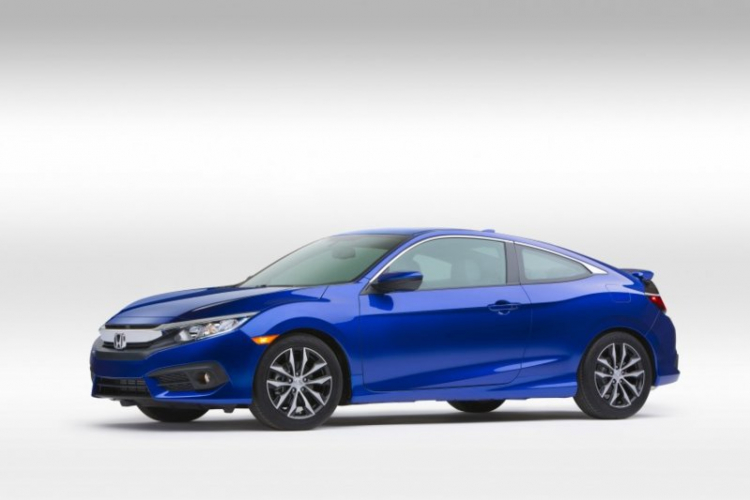 Honda Civic Coupe 2016 chính thức ra mắt với hàng loạt công nghệ