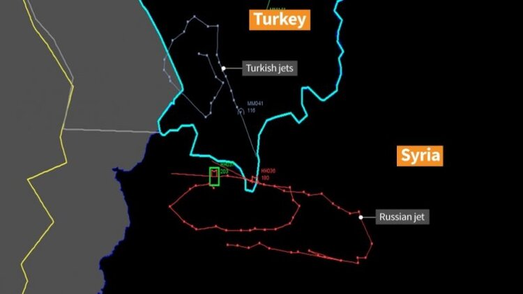 NÓNG: Thổ Nhĩ Kỳ bắn hạ máy bay Nga