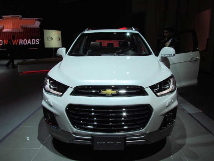 Chevrolet chuẩn bị trình làng Captiva 2016