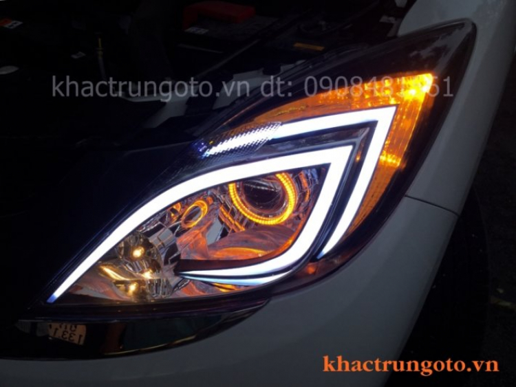 Độ Đèn Độ Gương Độ Led , đồ chơi cho các dòng Mazda2 Mazda3 Mazda6 Mazda CX5