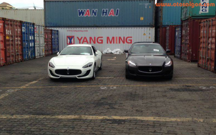 Cặp đôi Maserati chính hãng đầu tiên về Việt Nam