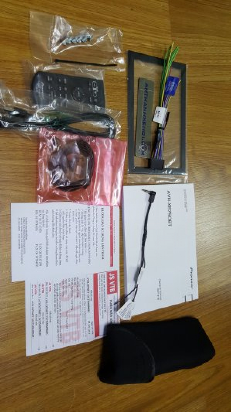 Pioneer AVH-X8750BT - Ra mắt anh em hội gạch chéo đít...hehe Pioneer AVH-X8750BT - Ra mắt anh em hội gạch chéo đít...hehe