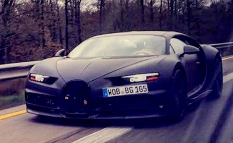 Siêu xe 1.500 hp Bugatti Chiron lộ diện