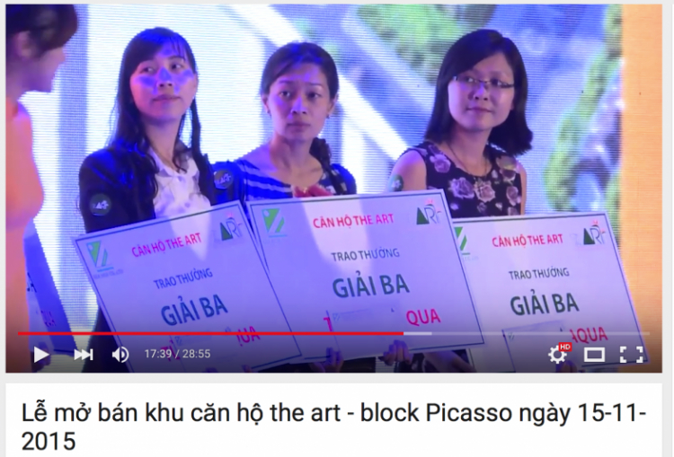 Thông tin the Art Gia Hòa Thông tin the Art Gia Hòa