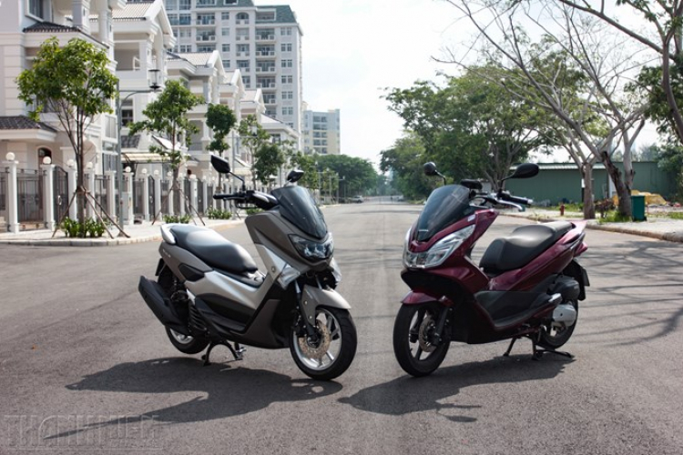 Yamaha NM-X đọ Honda PCX: Sức mạnh hay thoải mái ?