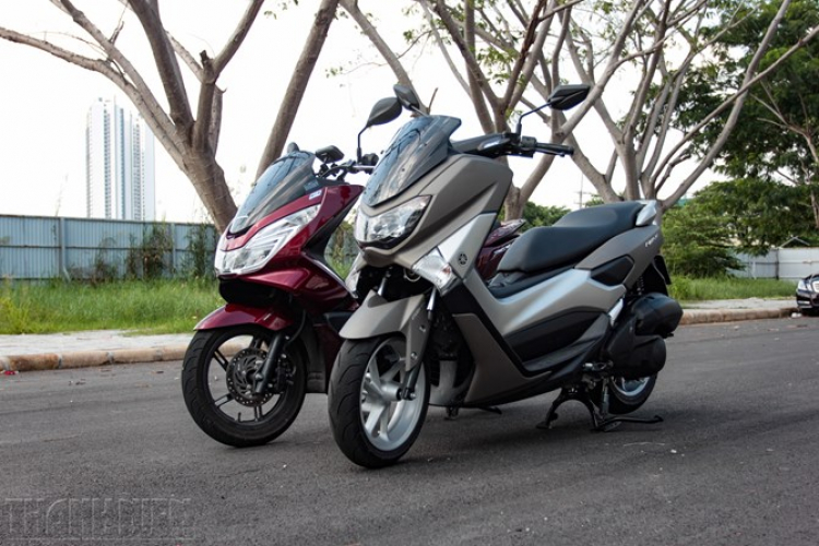 Yamaha NM-X đọ Honda PCX: Sức mạnh hay thoải mái ?