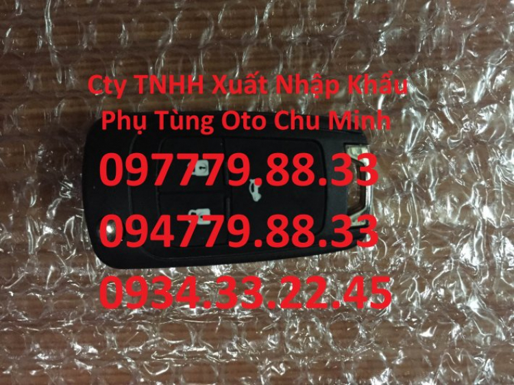 e mới tìm được chổ thay vỏ chìa khóa cruze, captiva (gập) và đồ chơi thêm cho xe giá cả cũng ok