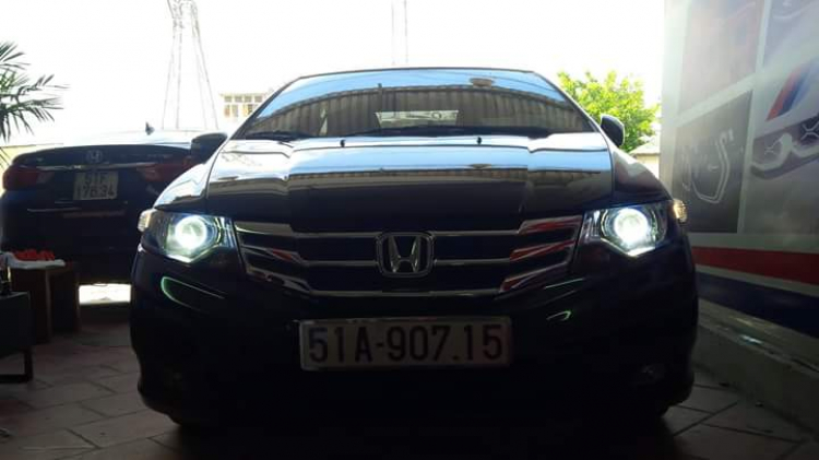 Hình ảnh các xe Honda City nâng cấp bi xenon tại VTworkshop. Hình ảnh các xe Honda City nâng cấp bi xenon tại VTworkshop.