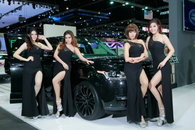 Dàn người đẹp tại triển lãm Auto Expo Thái Lan