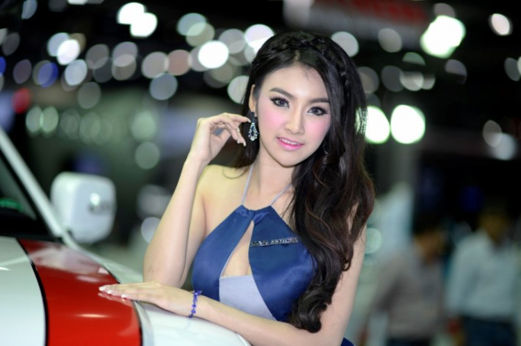 Dàn người đẹp tại triển lãm Auto Expo Thái Lan