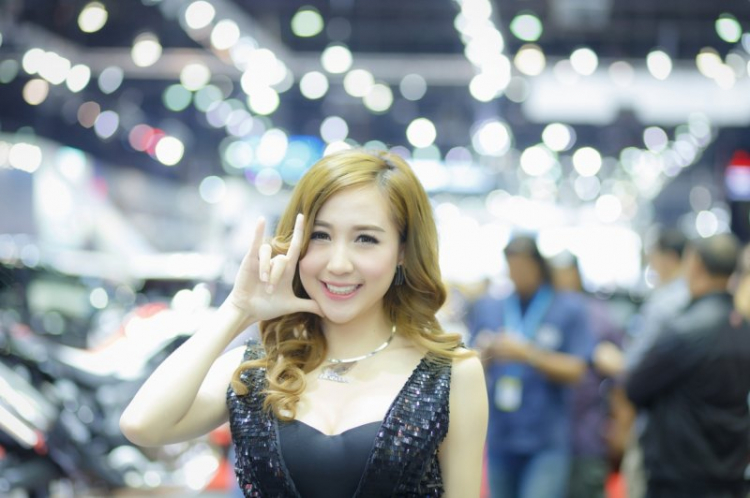 Dàn người đẹp tại triển lãm Auto Expo Thái Lan