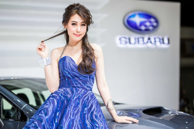 Dàn người đẹp tại triển lãm Auto Expo Thái Lan