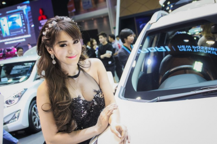 Dàn người đẹp tại triển lãm Auto Expo Thái Lan