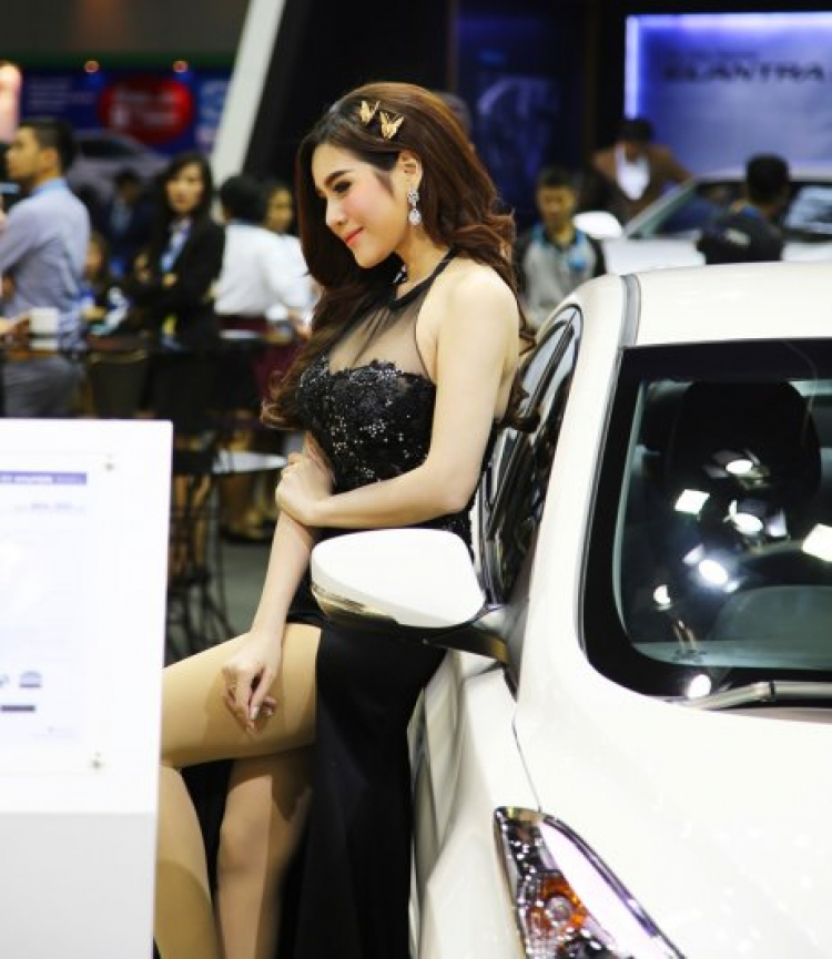 Dàn người đẹp tại triển lãm Auto Expo Thái Lan