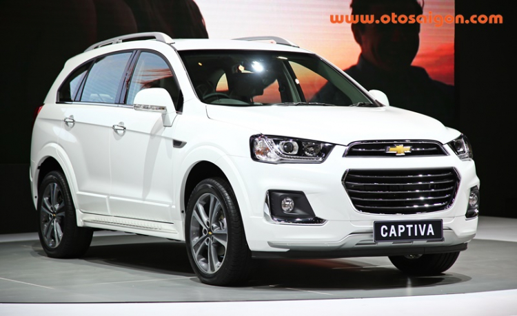 Ảnh thực tế Chevrolet Captiva 2016