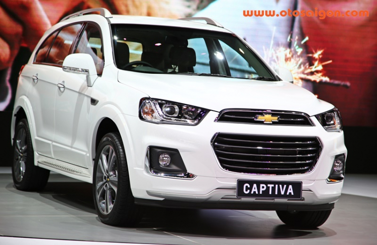 Ảnh thực tế Chevrolet Captiva 2016