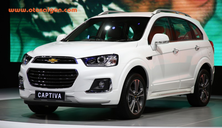 Ảnh thực tế Chevrolet Captiva 2016