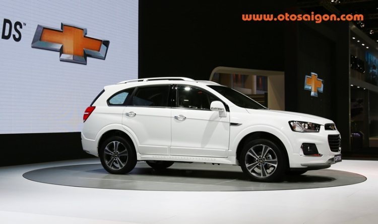 Ảnh thực tế Chevrolet Captiva 2016