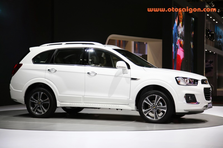 Ảnh thực tế Chevrolet Captiva 2016