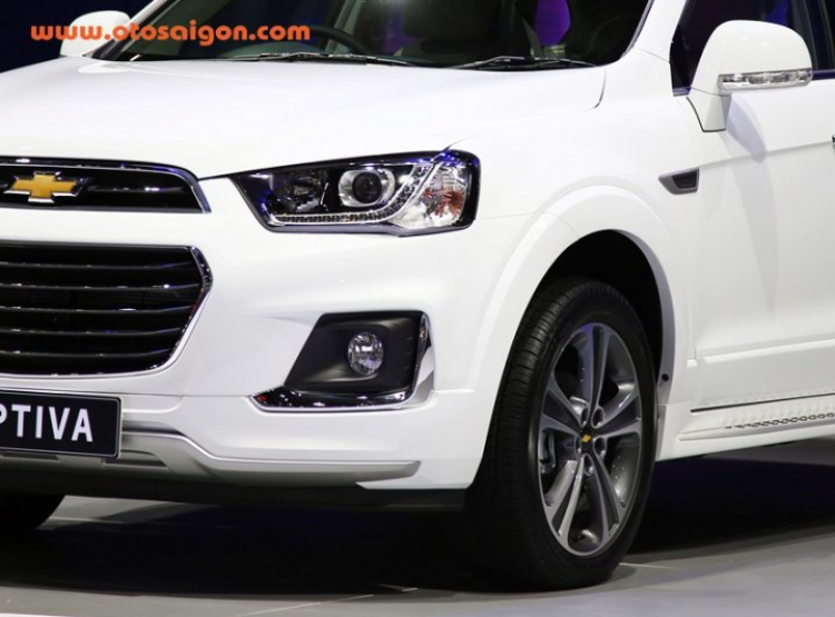 Ảnh thực tế Chevrolet Captiva 2016 Ảnh thực tế Chevrolet Captiva 2016